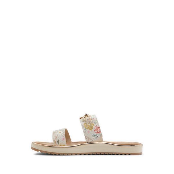 Aderrar Beach Sandals - Beige Overflow Cheap