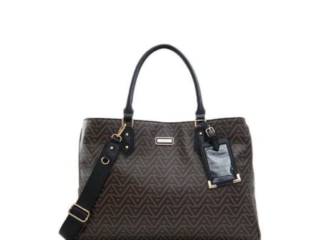 Grydien Tote - Brown Overflow For Cheap