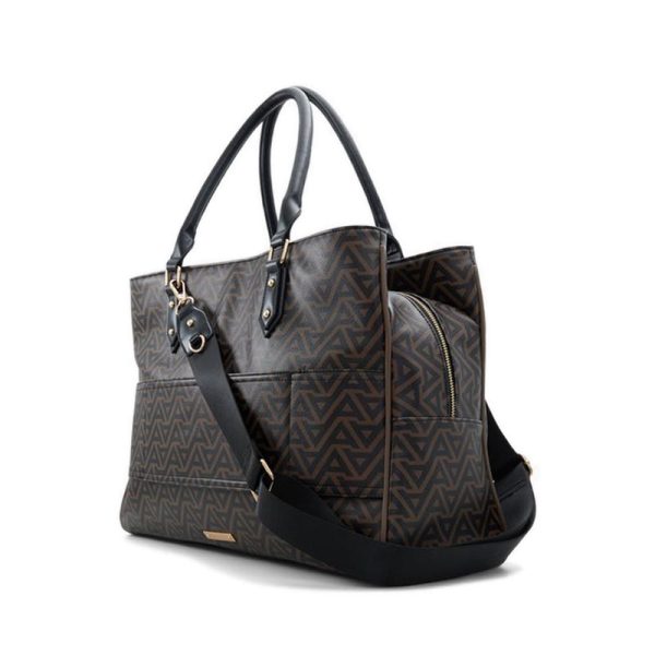 Grydien Tote - Brown Overflow For Cheap