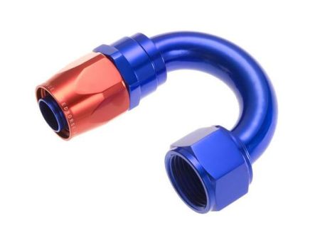 -04 180 deg double swivel hose end-red&blue Fashion