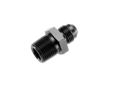 -08 straight male adapter to -04 (1 4 ) NPT male - black Sale