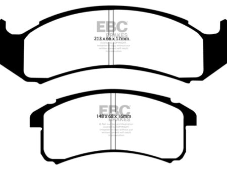 EBC 94-99 Buick Le Sabre (FWD) 3.8 Ultimax2 Front Brake Pads Online