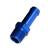 -16 1  OD hose nipple to 3 4  NPT male - straight - blue Online