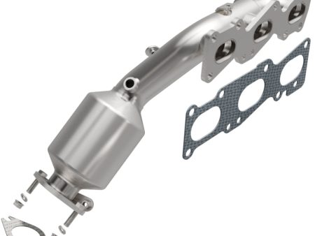 MagnaFlow 11-14 Hyundai Genesis V6 3.8L OEM Grade Manifold Catalytic Converter Direct Fit For Discount