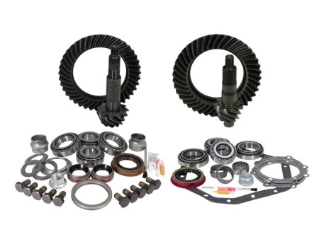 Yukon Gear & Install Kit Package Reverse Rotation Dana Spicer 60  89-98 GM 10.5in 14 Bolt 5.38 Ratio Hot on Sale