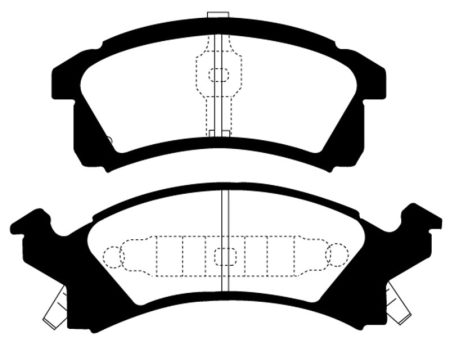 EBC 91-95 Buick Skylark 2.3 Ultimax2 Front Brake Pads Online Hot Sale