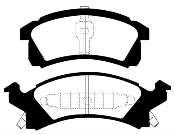 EBC 91-95 Buick Skylark 2.3 Ultimax2 Front Brake Pads Online Hot Sale